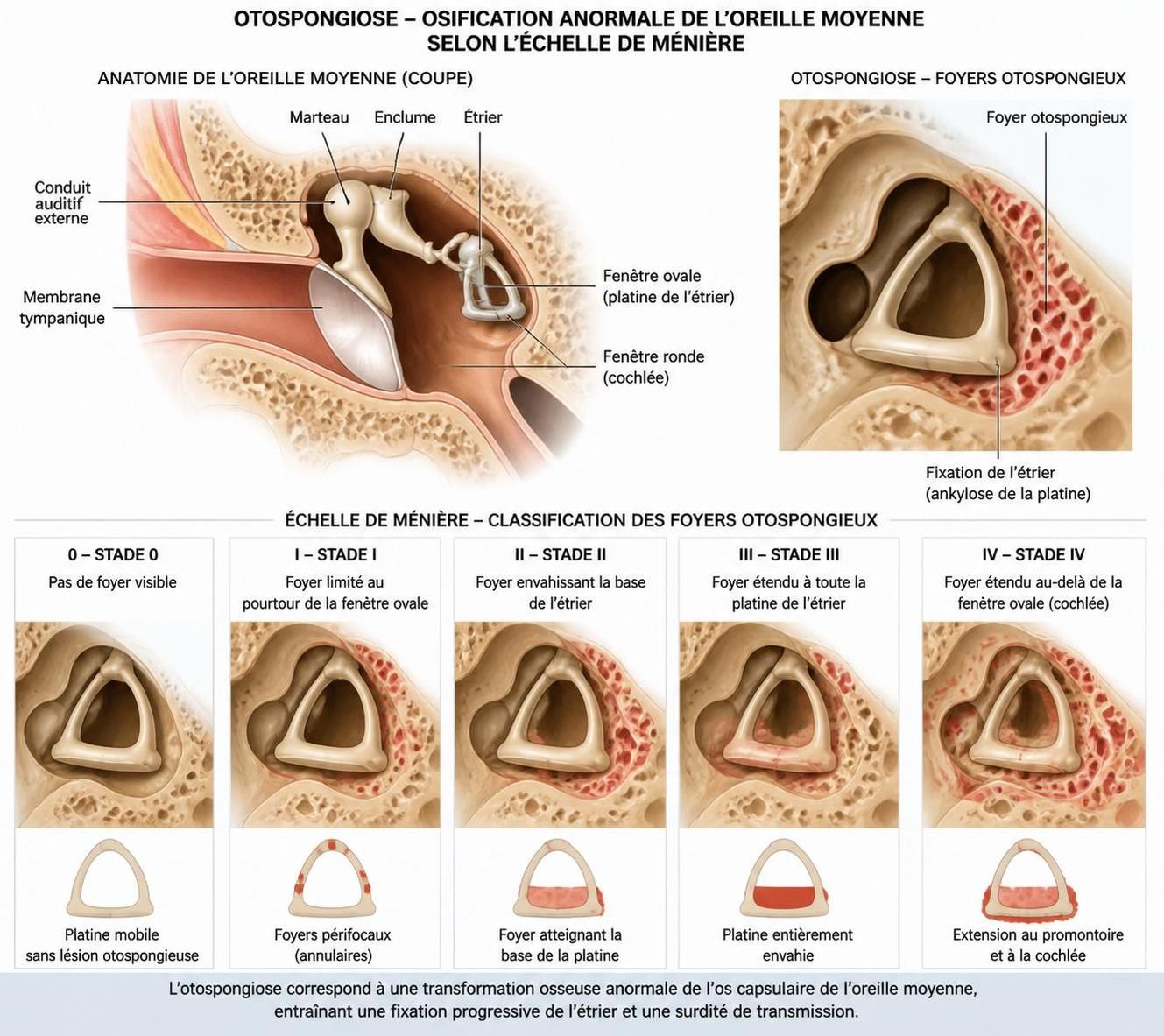 découvrez l'échelle de menier, une classification essentielle pour diagnostiquer l’otospongiose avec précision et améliorer la prise en charge médicale.