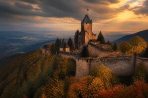 découvrez les mystères et l'histoire fascinante du château du haut-koenigsbourg, emblème historique d'alsace, et explorez ses secrets bien gardés.