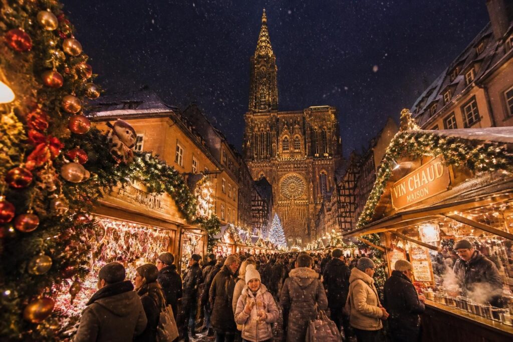 découvrez le marché de noël à strasbourg, une immersion magique au cœur d’une tradition festive pleine de charme, de lumières et de saveurs typiques.