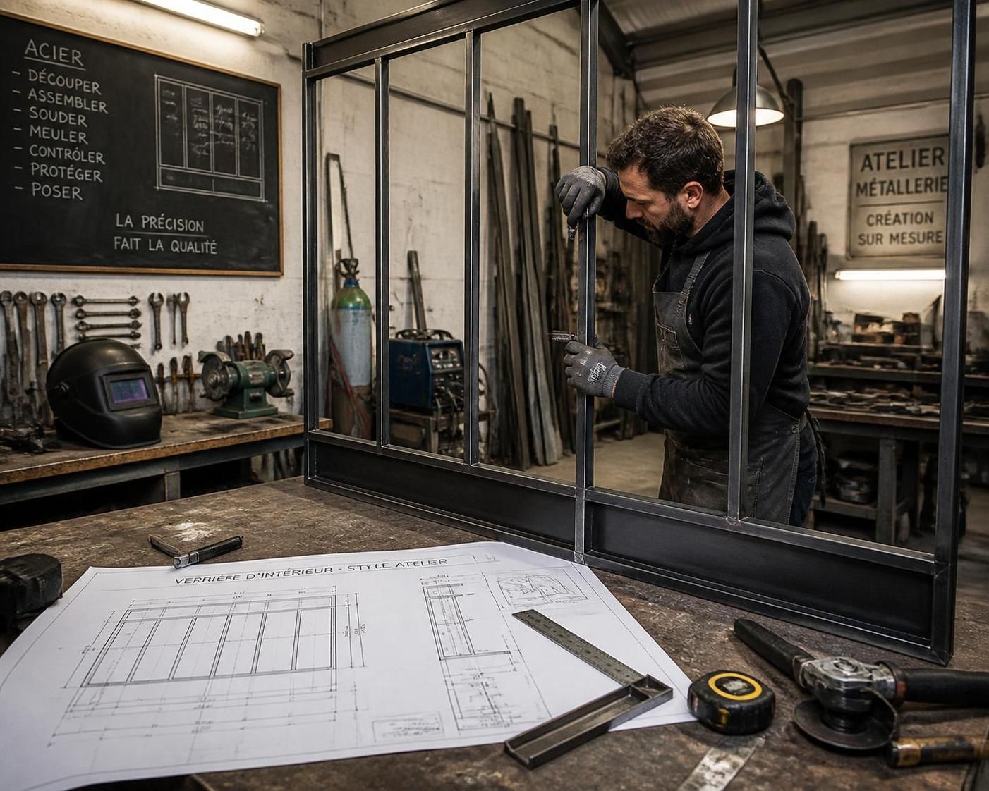découvrez les compétences clés d'un serrurier métallier pour garantir à la fois sécurité optimale et design esthétique dans vos projets métalliques.