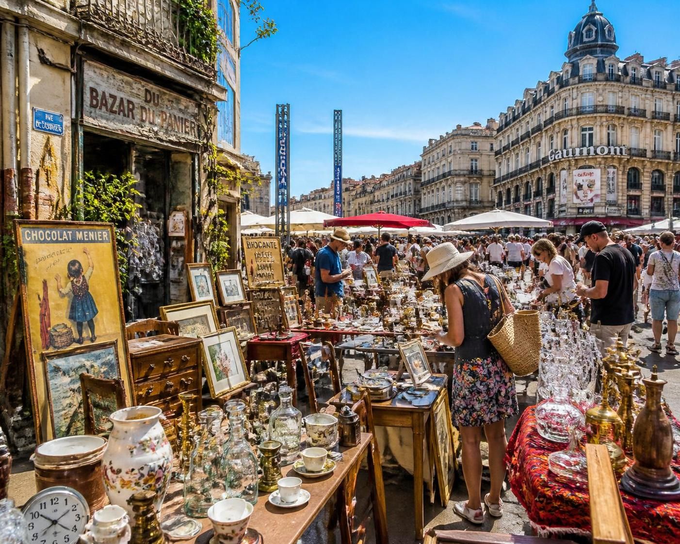découvrez les meilleures adresses de vide-greniers près de montpellier (34) pour chiner des trésors uniques et profiter d'une journée conviviale.