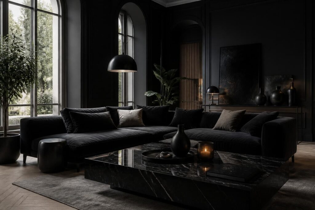 découvrez pourquoi la couleur noire, avec son ton profond et élégant, fascine et s'impose en décoration intérieure pour créer des ambiances sophistiquées et modernes.