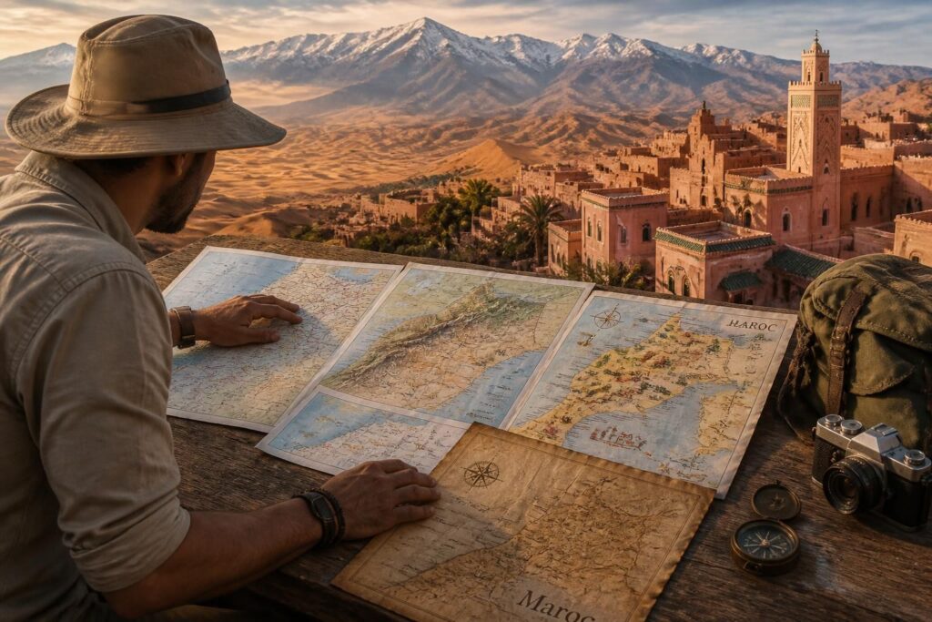 explorez le maroc sous un nouvel angle avec notre guide pour choisir la carte idéale, garantissant un voyage réussi et inoubliable.