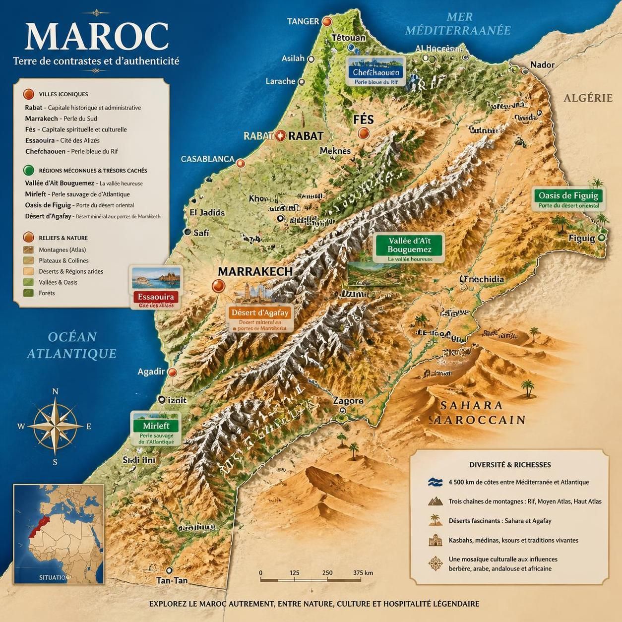 explorez le maroc de manière unique en choisissant la carte idéale pour un voyage réussi. découvrez nos conseils pour une aventure authentique et bien planifiée.