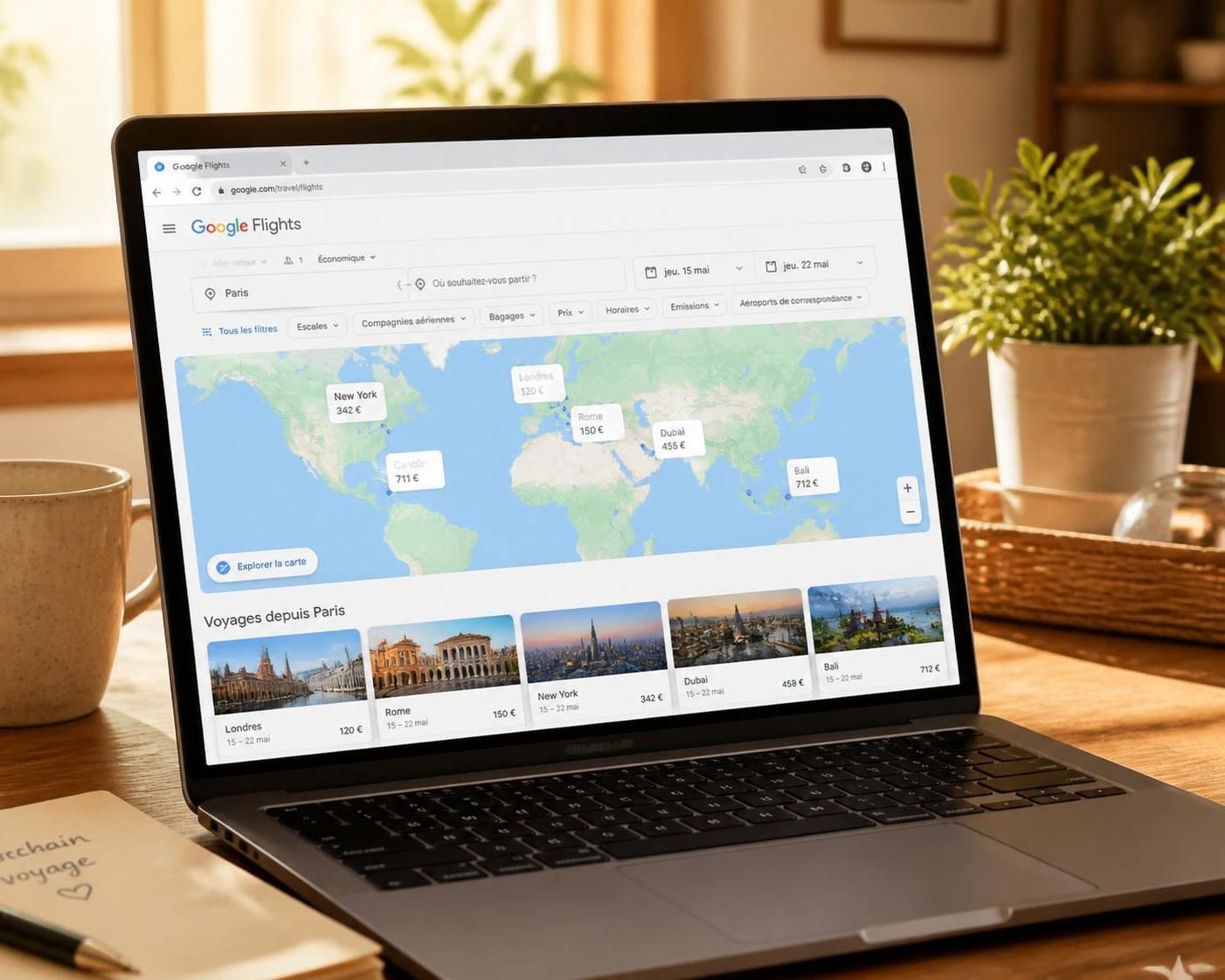 découvrez comment utiliser google.flight pour optimiser vos réservations et profiter de voyages sans stress grâce à des conseils pratiques et des astuces efficaces.