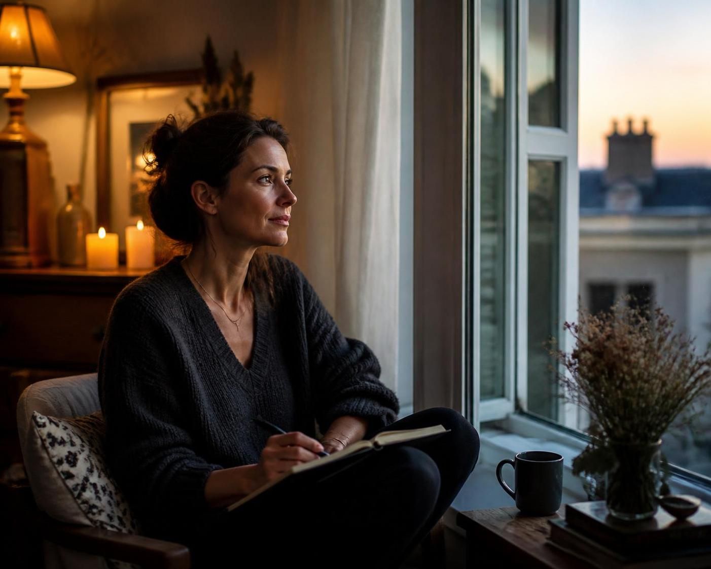 découvrez comment traverser la crise de la quarantaine en renouant avec vous-même et en préparant sereinement le grand tournant de votre vie.