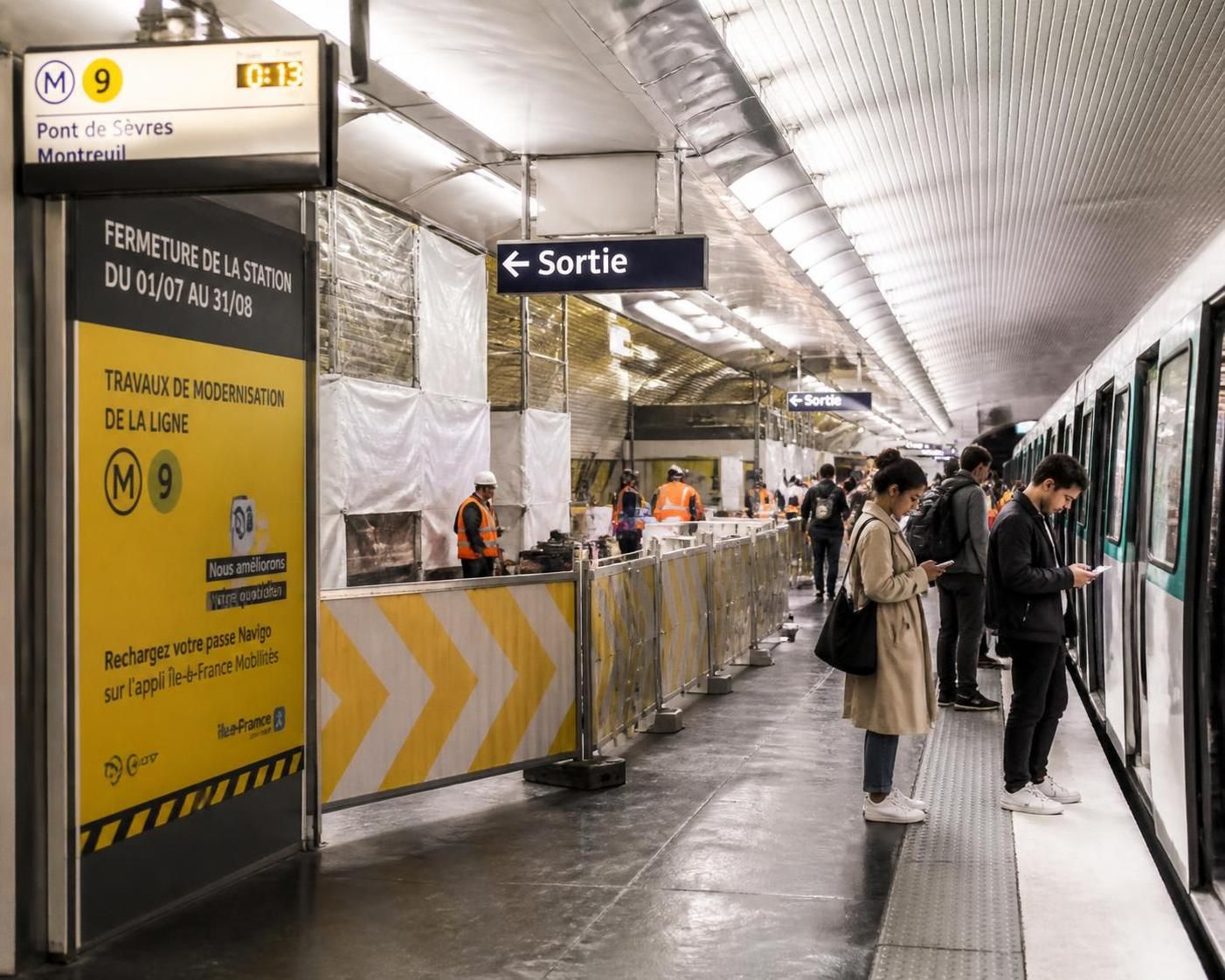 découvrez les travaux en cours sur la ligne 12 du métro parisien et comment ils visent à améliorer votre confort et la ponctualité de vos trajets quotidiens.