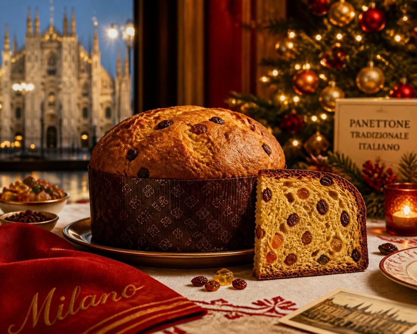 découvrez l'histoire gourmande du panettone, ce délicieux gâteau italien qui est devenu la star incontournable des fêtes de fin d'année.