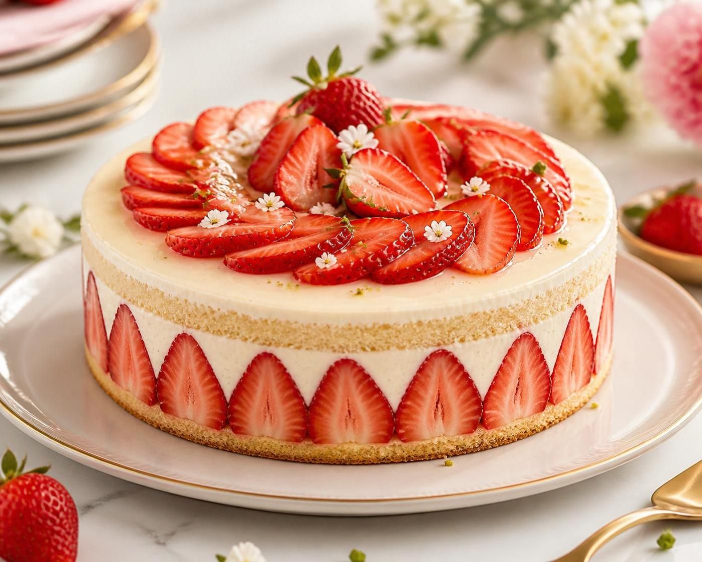 découvrez notre recette de fraisier simple et efficace, avec des astuces indispensables pour réussir un gâteau léger, frais et gourmand qui épatera vos invités.
