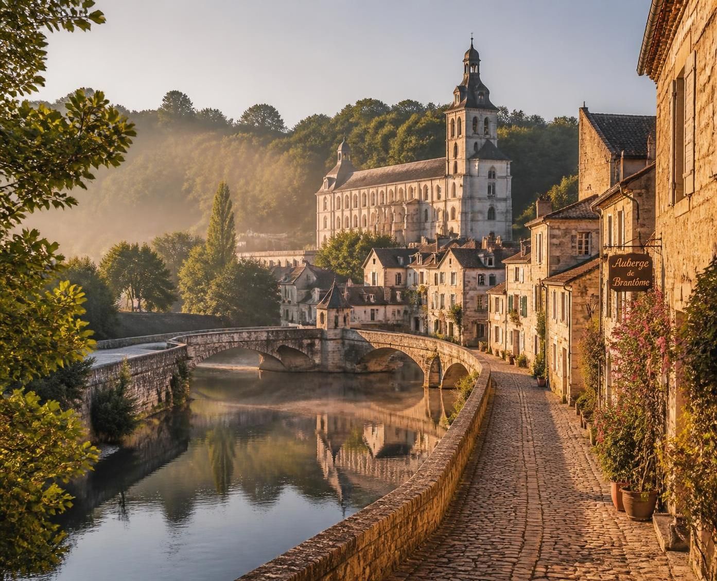 découvrez brantôme, la venise du périgord, un charmant village au cœur de la dordogne réputé pour ses canaux pittoresques, son abbaye historique et son ambiance authentique.