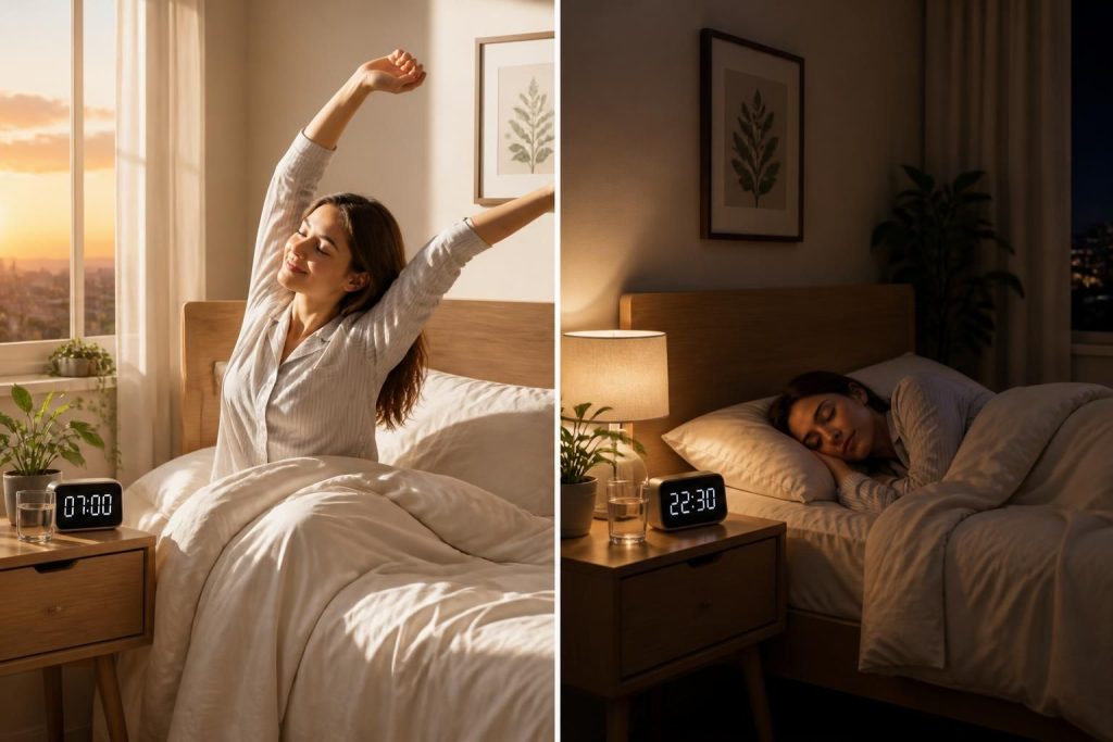 découvrez comment ajuster votre cycle circadien pour améliorer la qualité de votre sommeil et profiter d'un repos réparateur chaque nuit.